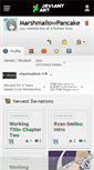 Mobile Screenshot of marshmallowpancake.deviantart.com