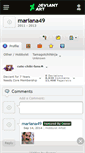 Mobile Screenshot of mariana49.deviantart.com