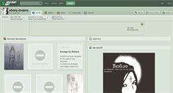 Desktop Screenshot of ebony-dreams.deviantart.com