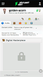 Mobile Screenshot of golden-acorn.deviantart.com