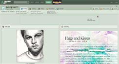 Desktop Screenshot of lovegreen13.deviantart.com