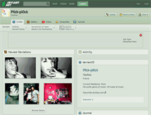 Tablet Screenshot of plick-pl0ck.deviantart.com