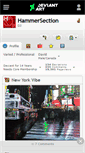 Mobile Screenshot of hammersection.deviantart.com
