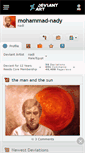 Mobile Screenshot of mohammad-nady.deviantart.com