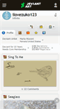 Mobile Screenshot of ilovezuko123.deviantart.com
