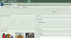 Desktop Screenshot of mistress-nine.deviantart.com