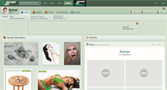 Desktop Screenshot of bygod.deviantart.com