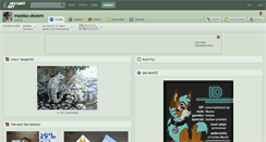 Desktop Screenshot of meeko-okeem.deviantart.com