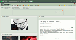 Desktop Screenshot of mascara84.deviantart.com