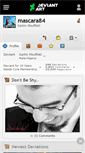 Mobile Screenshot of mascara84.deviantart.com
