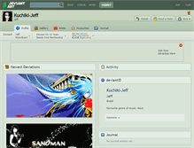 Tablet Screenshot of kuchiki-jeff.deviantart.com