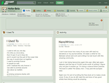 Tablet Screenshot of noite-bela.deviantart.com