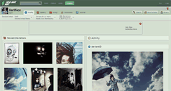 Desktop Screenshot of karliface.deviantart.com