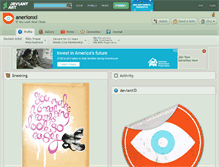 Tablet Screenshot of anerionxi.deviantart.com