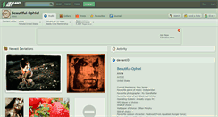 Desktop Screenshot of beautiful-ophiel.deviantart.com