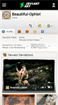 Mobile Screenshot of beautiful-ophiel.deviantart.com