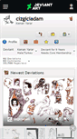 Mobile Screenshot of cizgiciadam.deviantart.com