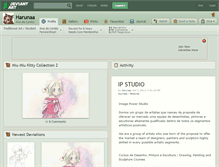 Tablet Screenshot of harunaa.deviantart.com