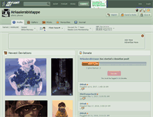 Tablet Screenshot of mrkaalerabistappe.deviantart.com