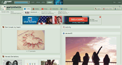 Desktop Screenshot of apartyintheusa.deviantart.com