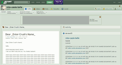 Desktop Screenshot of miss-cassie-belle.deviantart.com