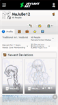 Mobile Screenshot of majube12.deviantart.com