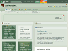 Tablet Screenshot of hetalialoverfan.deviantart.com