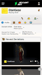 Mobile Screenshot of ozelgoze.deviantart.com