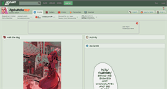 Desktop Screenshot of jigokuneko.deviantart.com