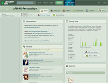 Tablet Screenshot of aph-au-personality.deviantart.com