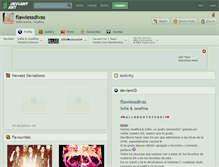 Tablet Screenshot of flawlessdivas.deviantart.com