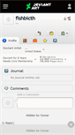Mobile Screenshot of fishbicth.deviantart.com