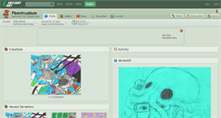 Desktop Screenshot of fleecircusbum.deviantart.com