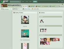 Tablet Screenshot of fairies-generation.deviantart.com