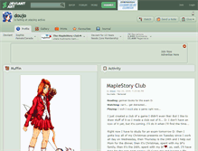 Tablet Screenshot of doujo.deviantart.com