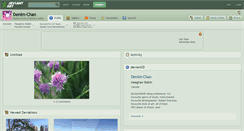 Desktop Screenshot of denim-chan.deviantart.com