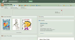 Desktop Screenshot of kon-fan-club.deviantart.com