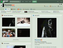 Tablet Screenshot of nikytagaia.deviantart.com