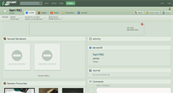 Desktop Screenshot of liam1982.deviantart.com