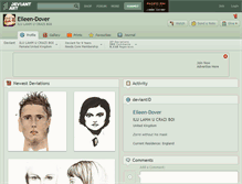 Tablet Screenshot of eileen-dover.deviantart.com