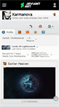 Mobile Screenshot of karmanova.deviantart.com