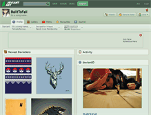 Tablet Screenshot of builttofail.deviantart.com