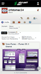 Mobile Screenshot of cristomac24.deviantart.com