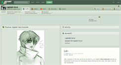 Desktop Screenshot of captain-love.deviantart.com