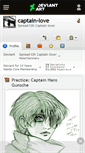 Mobile Screenshot of captain-love.deviantart.com
