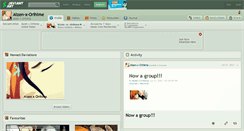 Desktop Screenshot of aizen-x-orihime.deviantart.com