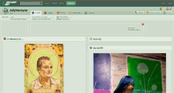 Desktop Screenshot of jollyventurer.deviantart.com