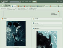 Tablet Screenshot of drueyyy.deviantart.com
