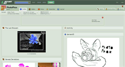 Desktop Screenshot of photophox.deviantart.com