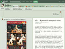 Tablet Screenshot of carlminez.deviantart.com